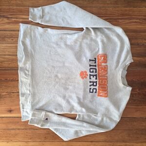Champion Clemson Tigers Gray Sweatshirt
